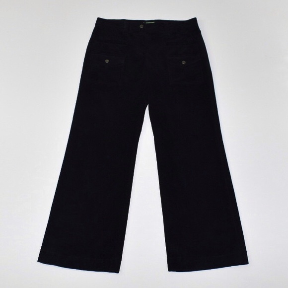 Vintage J Crew Flap Pocket Wide Leg Corduroy Pants - Picture 3 of 4